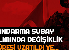 Jandarma Subay Alımı Başvuru Süresi Uzatıldı ve Değişiklik Yapıldı
