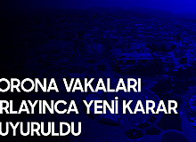 Koronavirüs Vakaları Fırlayınca Yeni Karar Duyuruldu!