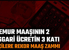 Memur Maaşının 2, Asgari Ücretin 3 Katı: Belediyeden Asgari Ücrete Rekor Zam (Taşeron Belediye İşçileri)