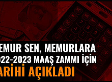 Memur Sen, Kamu Personellerinin 2022 ve 2023 Maaş Zammı İçin Tarihi Açıkladı