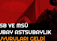 MSÜ ve MSB Subaylık Astsubaylık Duyurusu: Eğitimleri ve Alımın Detayları Açıklandı