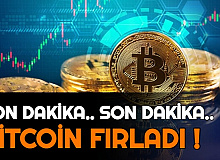 Son Dakika: Bitcoin Fırladı (1 BTC Fiyatı Kaç TL İşte Grafik ve Yorumları)