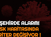 Vakaların En Çok Arttığı 5 Şehir Açıklandı: Risk Haritasında Kırmızı Grup Kriteri Değişiyor
