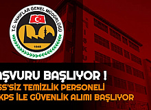 VGM Personel Alımı Başvurusu Başlıyor |Vakıflar Genel Müdürlüğü Temizlik Personeli Güvenlik Görevlisi