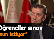 Ziya Selçuk'tan Yüz Yüze Sınavlar İle İlgili Son Dakika Açıklaması