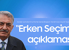 AK Parti'den 'Erken Seçim' Açıklaması
