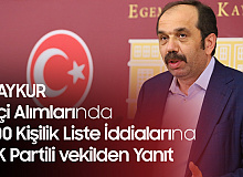 AK Partili Vekilden "ÇAYKUR'daki İşçi Alımı için 300 Kişilik Liste" İddiasına Sert Yanıt