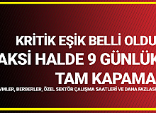 AVM'ler, Berber, Kuaför ve Güzellik Merkezleri, Okullar, Özel Sektör Çalışma Saatleriyle İlgili Yeni Kararlar Yolda
