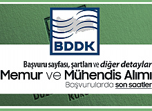 BDDK Memur Alımı ve Mühendis Alımı Başvurularında Son Saatler
