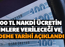 Kimlere 1500 TL Verileceği ve Başvurusu Hakkında Açıklama Geldi