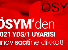 ÖSYM'den 18 Nisan YDS Açıklaması Geldi! Sınav Saatine Dikkat!