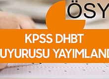 ÖSYM'den 2020 KPSS DHBT Duyurusu Geldi! Sınav Giriş Belgeleri Erişime Açıldı