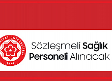 Sivas Cumhuriyet Üniversitesi'ne Sözleşmeli Sağlık Personeli Alınacak
