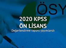 2020 KPSS Ön Lisans Değerlendirme Raporu Yayımlandı