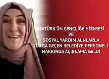 Atatürk'ün Gençliğe Hitabesi ve Sosyal Yardım Alanlarla Dalga Geçen Personelin İş Akdine Son Verildi