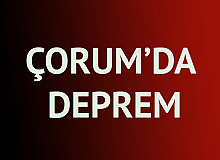 Çorum'da Deprem! AFAD'tan İlk Açıklama Geldi