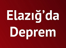Elazığ'da Deprem Meydana Geldi