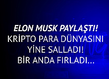 Elon Musk, Yine Kripto Para Piyasasını Hareketlendirdi! Bir Anda Fırladı