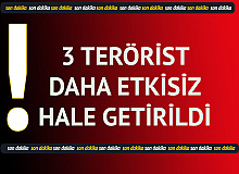Irak'ın Kuzeyinde 3 Bölücü Terörist Daha Etkisiz Hale Getirildi 