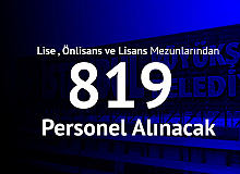 İstanbul Büyükşehir Belediyesi'ne 819 Personel Alımı Yapılacak (Zabıta Memuru Alımı ve İtfaiye Eri Alımı) 