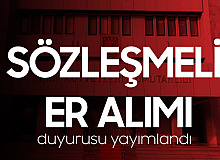 MSB'den Kara Kuvvetleri Komutanlığı'na Sözleşmeli Er Alımı Duyurusu (Kesin Kayıt - Eğitim İlanı)