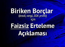 TESK Genel Başkanı Palandöken'den "Borçlar" için "Faizsiz Erteleme" Açıklaması