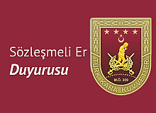 Kara Kuvvetleri Komutanlığı Sözleşmeli Er Alımı Kesin Kayıt  - Eğitim Duyurusu Geldi