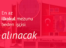 Karabağlar Belediyesi’ne En Az İlkokul Mezunu Beden İşçisi Alınacak