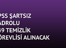 KPSS'siz Alım! En Az İlkokul Mezunu 249 Temizlik Görevlisi Alımı Yapılacak