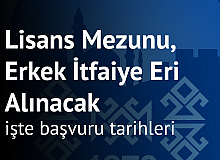 Sivas Sarkışla Belediyesi’ne Lisans Mezunu , Erkek İtfaiye Eri Alımı Yapılacak