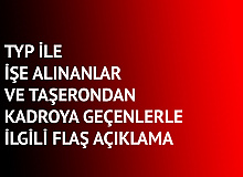 Türk Eğitim-Sen’den Taşerondan Kadroya Geçen ve TYP ile İstihdam Edilenlerle İlgili Çağrı