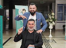 14 ay süren saç ekiminde, 5 bin greft ekildi