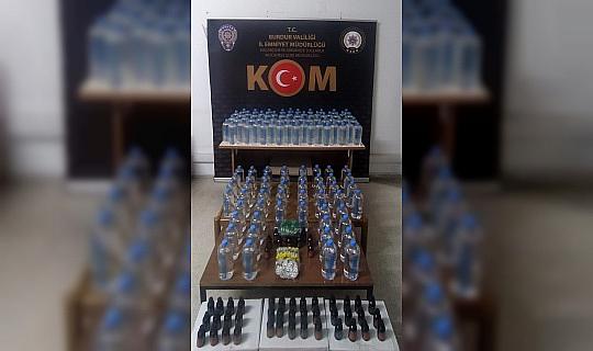 Emniyetten kaçak içki operasyonu