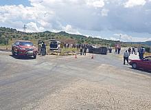 Giresun’da trafik kazası: 1 ölü, 2 yaralı