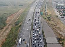İstanbul’da bayram trafiği erken başladı