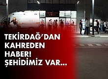 Tekirdağ’da olaya giden bekçilere silahlı saldırı: 1 bekçi şehit, 1 bekçi yaralı
