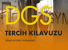 2021 DGS Tercih Kılavuzu Yayımlandı