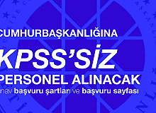 Cumhurbaşkanlığı İletişim Başkanlığı’na KPSS’siz Personel Alınacak! Başvurular 20 Ağustos’a Kadar Devam Edecek