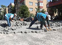 Haliliye’de üst yapı çalışması