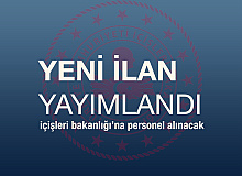 İçişleri Bakanlığı’na Sözleşmeli Bilişim Personeli Alımı Yapılacak