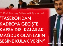 İYİ Partili Vekilden Taşeron Kadro Çıkışı! Sadaka Beklemiyorlar