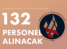 Kırıkkale Üniversitesi’ne Ortaöğretim, Önlisans ve Lisans Mezunlarından 132 Personel Alınacak