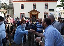 Meral Akşener, afet bölgesini ziyaret etti