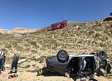 Otomobil 20 metreden şarampole uçtu: 1 ölü 5 yaralı