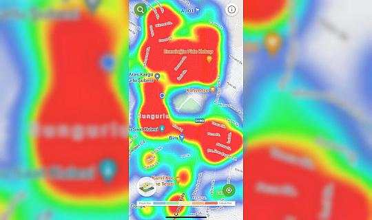 Sungurlu’da risk haritası kırmızıya dönüştü