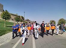 Diyarbakır’da 3-4 Ekim Dünya Yürüyüş Günü etkinliği düzenlendi.