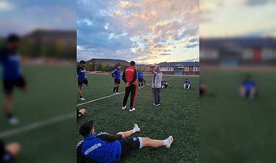Kağızman Gençler Birliği Spor hazırlıklarını sürdürüyor