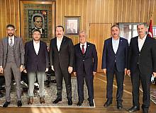 Genel Başkan Ali Yalçın Atatürk Üniversitesini ziyaret etti