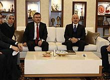Ulaştırma ve Altyapı Bakanı Karaismailoğlu’ndan Büyükşehir’e ziyaret