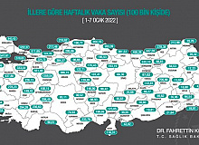 Bakan Koca verileri Açıkladı. Vaka Sayısı En Fazla Artan 10 İl